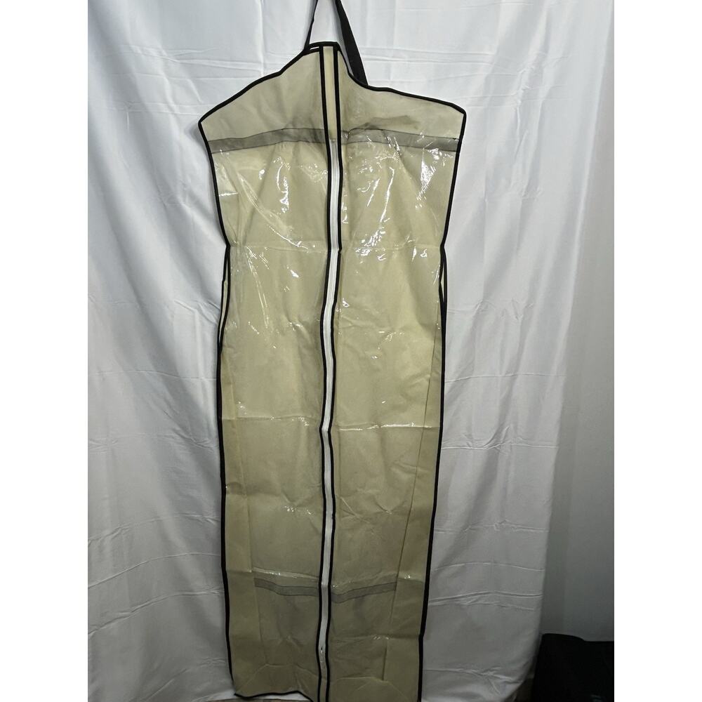 Garment Bag Suit Dress Cover Protector Storage Closet Organizer Beige